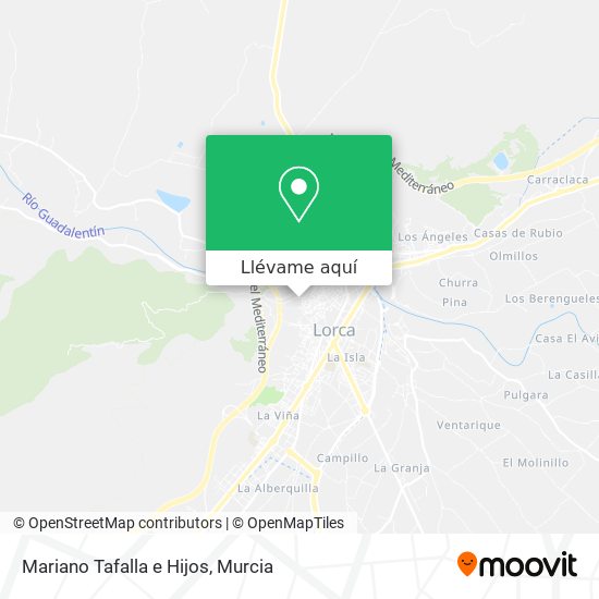 Mapa Mariano Tafalla e Hijos