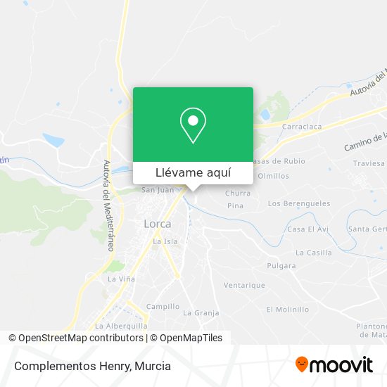 Mapa Complementos Henry