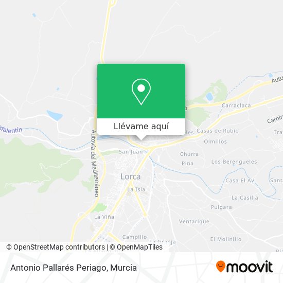 Mapa Antonio Pallarés Periago
