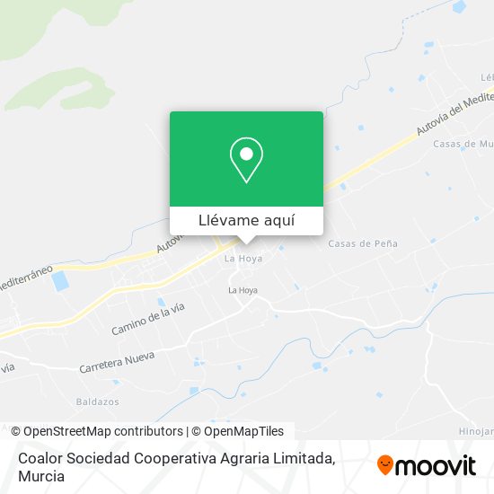 Mapa Coalor Sociedad Cooperativa Agraria Limitada