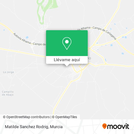 Mapa Matilde Sanchez Rodrig