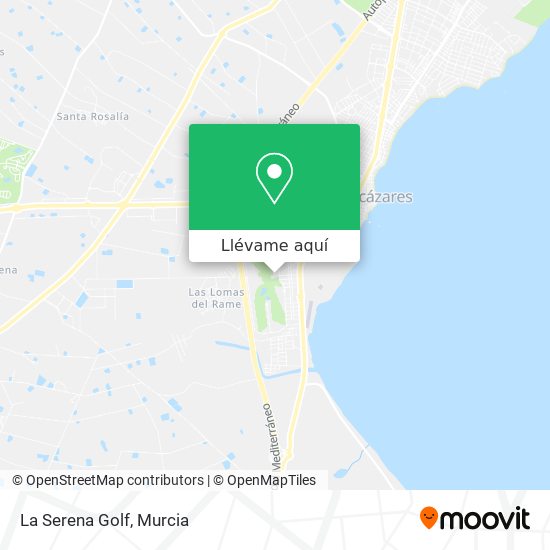 Mapa La Serena Golf