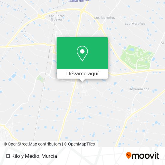 Mapa El Kilo y Medio
