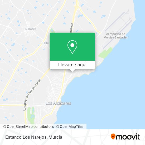 Mapa Estanco Los Narejos