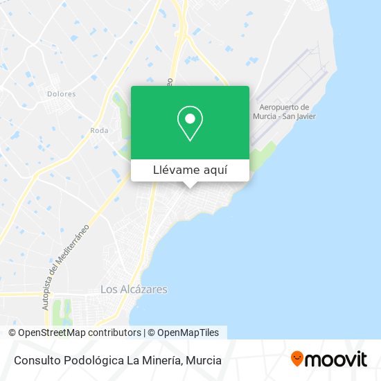 Mapa Consulto Podológica La Minería