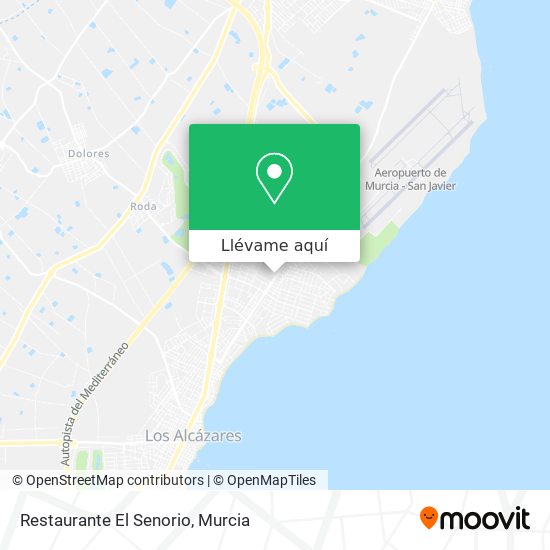 Mapa Restaurante El Senorio