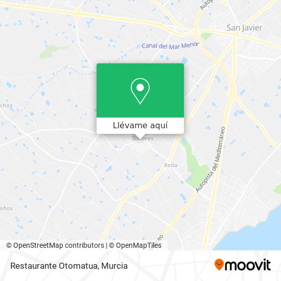 Mapa Restaurante Otomatua
