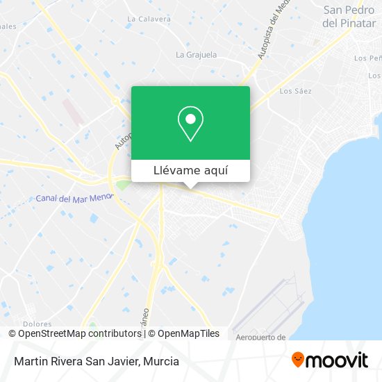 Mapa Martin Rivera San Javier