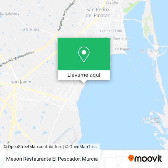 Mapa Meson Restaurante El Pescador