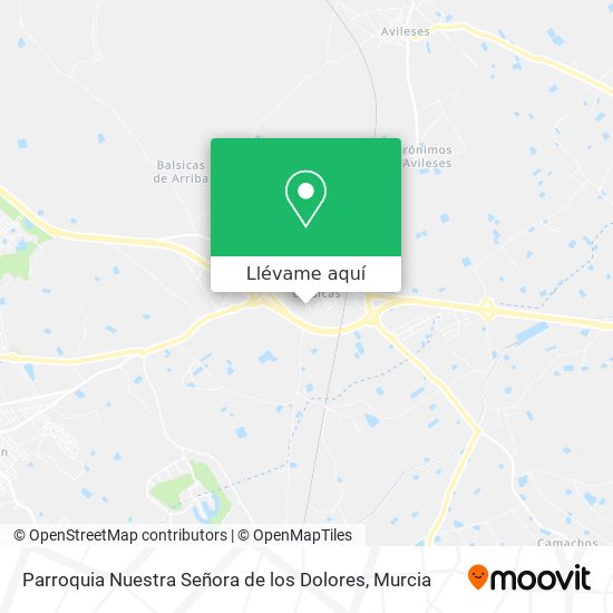 Mapa Parroquia Nuestra Señora de los Dolores