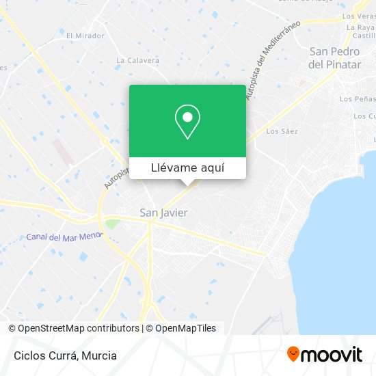 Mapa Ciclos Currá