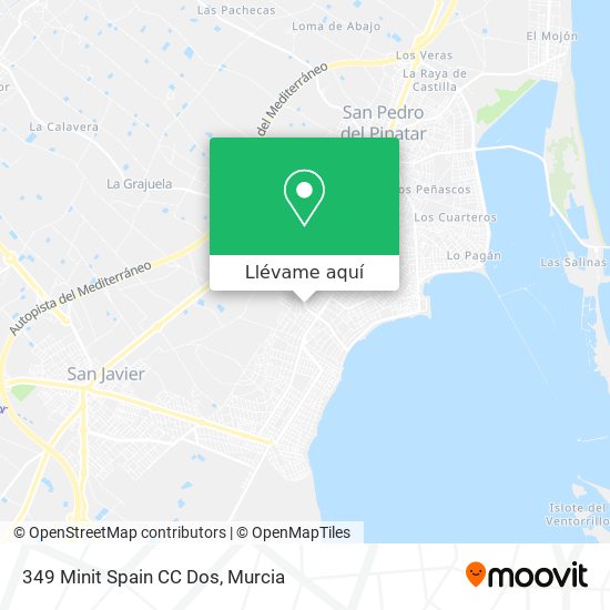 Mapa 349 Minit Spain CC Dos