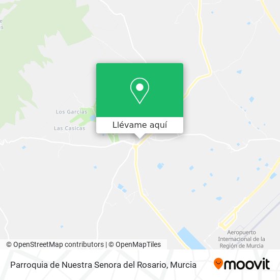 Mapa Parroquia de Nuestra Senora del Rosario