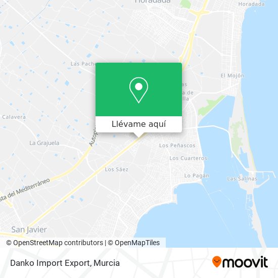 Mapa Danko Import Export