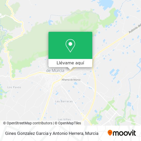 Mapa Gines Gonzalez Garcia y Antonio Herrera