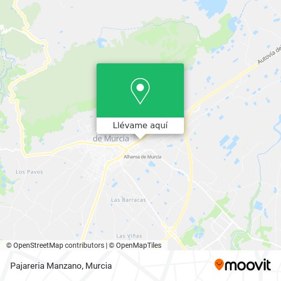 Mapa Pajareria Manzano