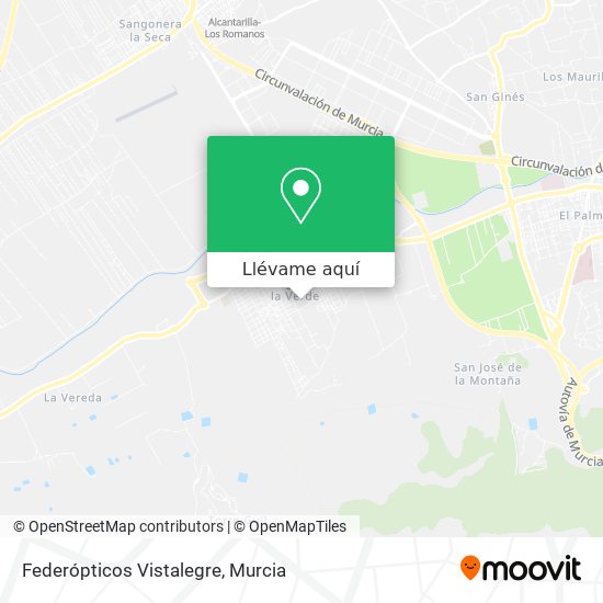 Mapa Federópticos Vistalegre