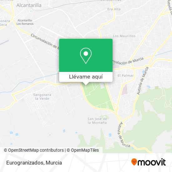 Mapa Eurogranizados