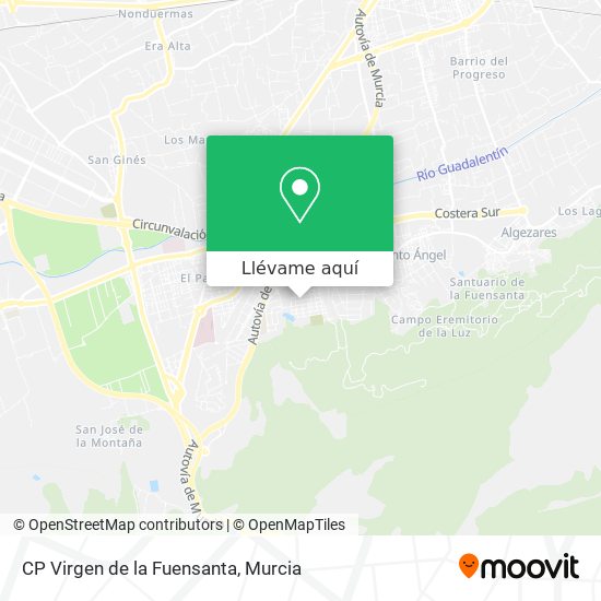 Mapa CP Virgen de la Fuensanta