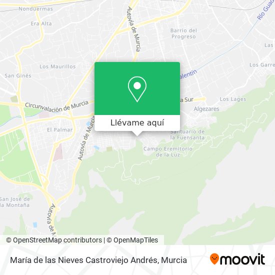 Mapa María de las Nieves Castroviejo Andrés