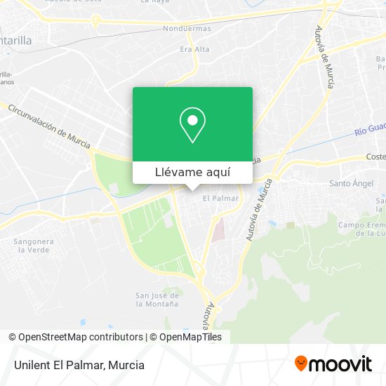 Mapa Unilent El Palmar