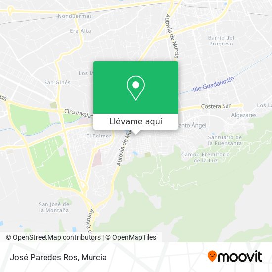Mapa José Paredes Ros