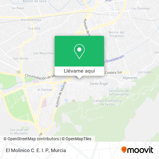 Mapa El Molinico C. E. I. P.