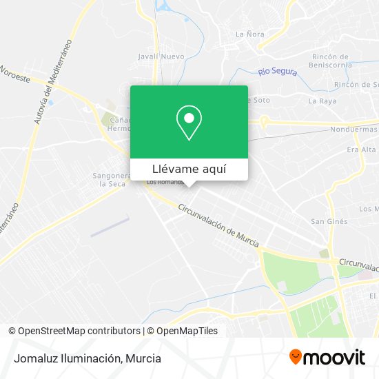 Mapa Jomaluz Iluminación