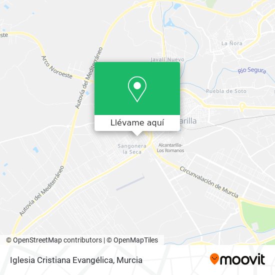 Mapa Iglesia Cristiana Evangélica