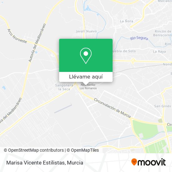 Mapa Marisa Vicente Estilistas