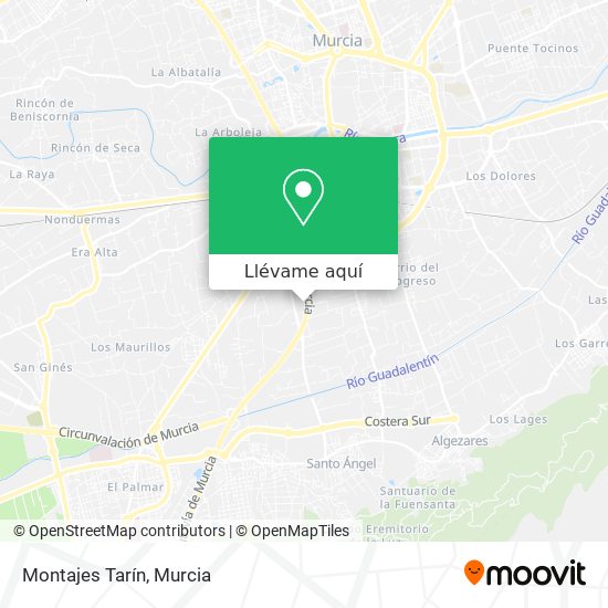Mapa Montajes Tarín