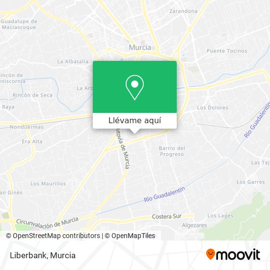 Mapa Liberbank