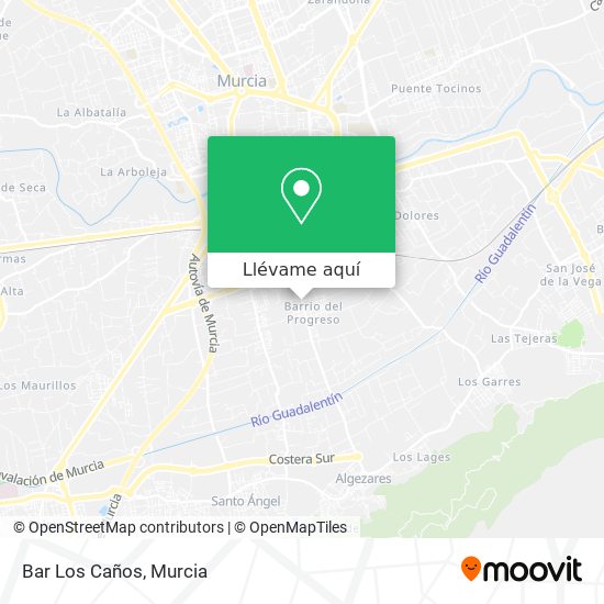 Mapa Bar Los Caños