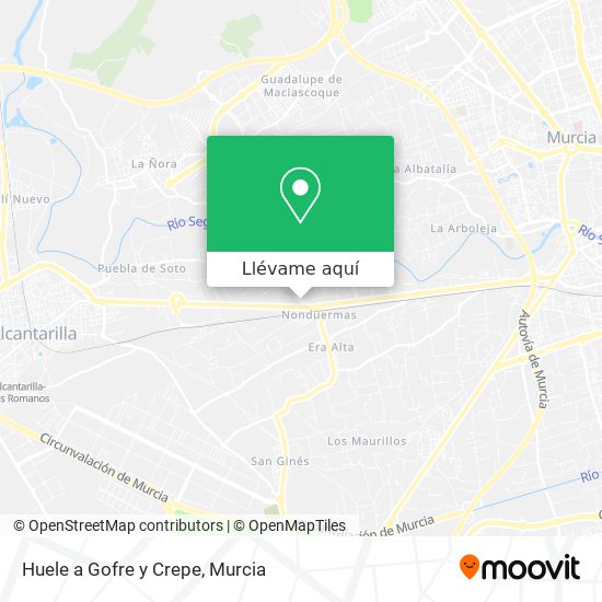 Mapa Huele a Gofre y Crepe