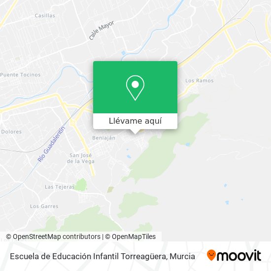 Mapa Escuela de Educación Infantil Torreagüera