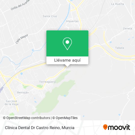 Mapa Clínica Dental Dr Castro Reino