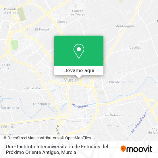 Mapa Um - Instituto Interuniversitario de Estudios del Próximo Oriente Antiguo