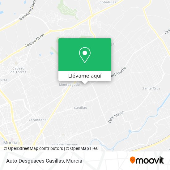 Mapa Auto Desguaces Casillas