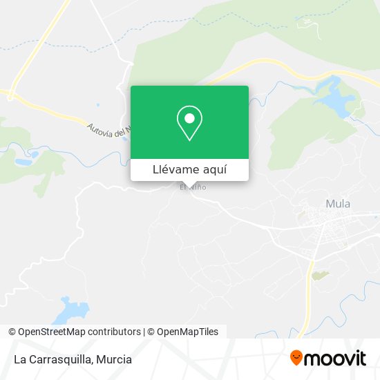 Mapa La Carrasquilla