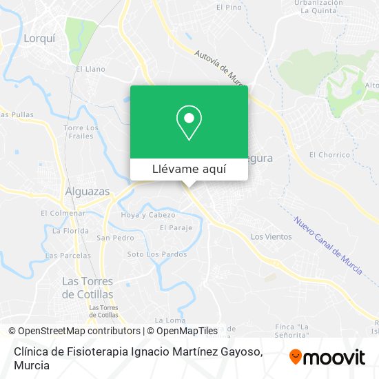 Mapa Clínica de Fisioterapia Ignacio Martínez Gayoso