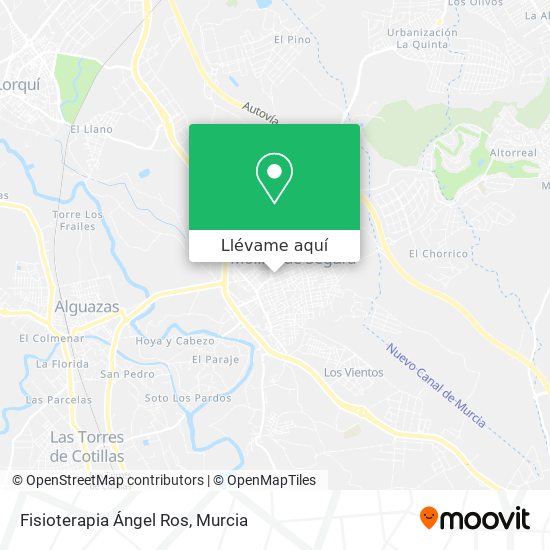 Mapa Fisioterapia Ángel Ros