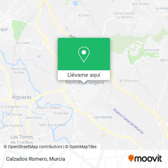 Mapa Calzados Romero