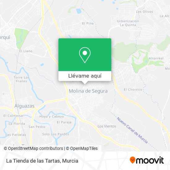 Mapa La Tienda de las Tartas