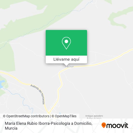 Mapa María Elena Rubio Iborra-Psicología a Domicilio