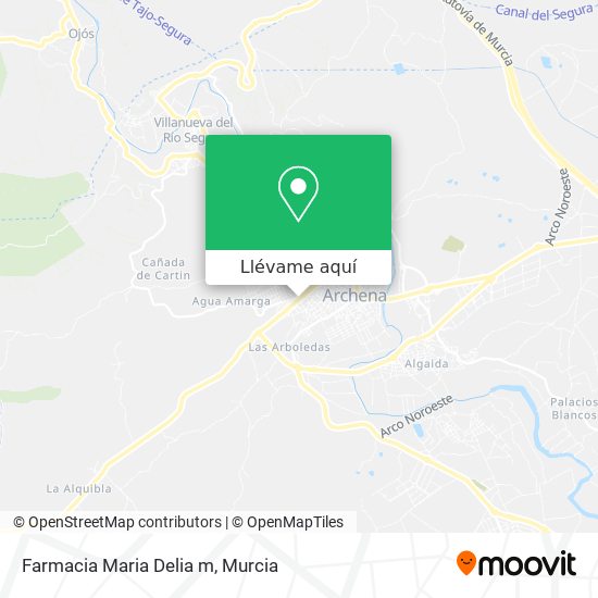 Mapa Farmacia Maria Delia m