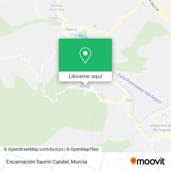 Mapa Encarnación Saorin Candel