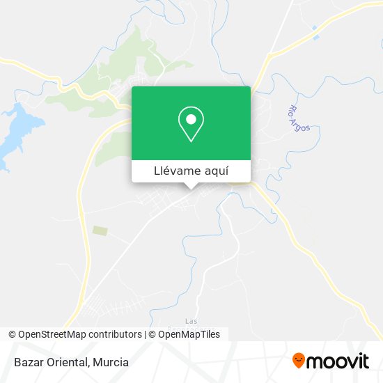 Mapa Bazar Oriental