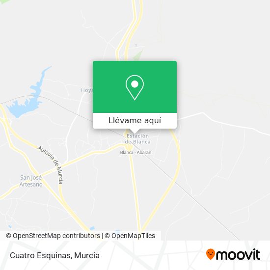 Mapa Cuatro Esquinas