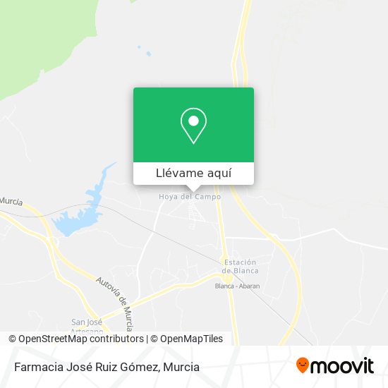Mapa Farmacia José Ruiz Gómez