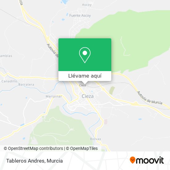Mapa Tableros Andres
